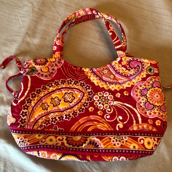 Vera Bradley Raspberry Fizz Sherry Tote bag - Picture 1 of 4